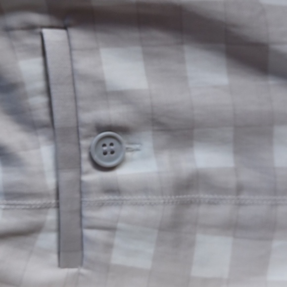 Club Monaco "Anya" Windowpane Check Satin Pencil Skirt NEW- Sz. 4 - Picture 6 of 10